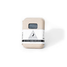 Load image into Gallery viewer, Activated Charcoal + Himalayan Pink Sea Salt Soap